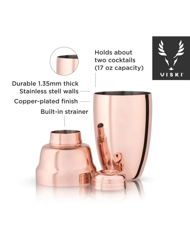 Copper Heavyweight Cocktail Shaker