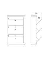 Tvilum Sonoma 3 Drawer Shoe Cabinet