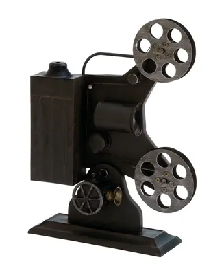 Metal Vintage-like Camera Sculpture, 19" x 14"