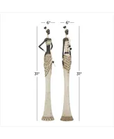 Contemporary Sculpture, Set of 2