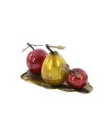 Traditional Decorative Fruit with Tray, 9" x 19" x 10"