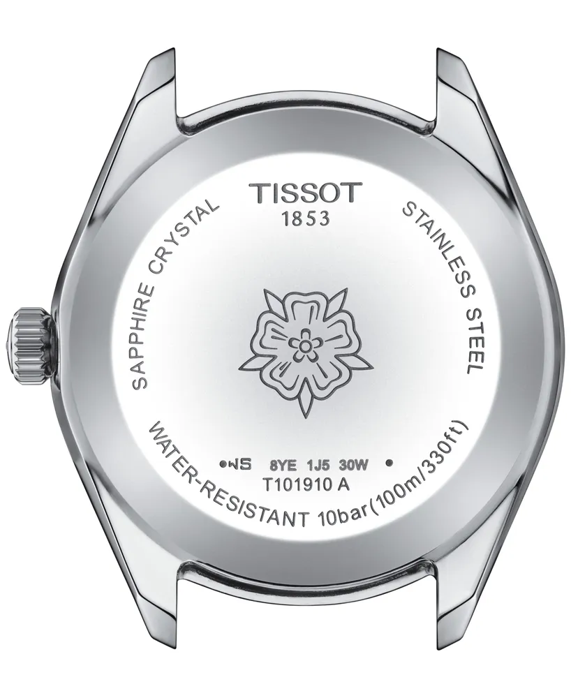 Tissot Women's Pr 100 Lady Sport Stainless Steel Bracelet Watch 36mm
