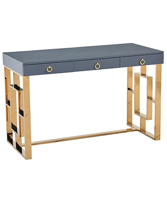 Brooks 3 Drawer Writing Desk