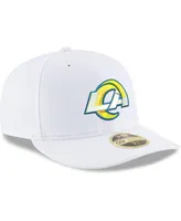 Men's White Los Angeles Rams Team Logo Omaha Low Profile 59FIFTY Fitted Hat