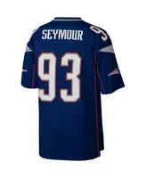 Men's Richard Seymour Navy New England Patriots 2003 Legacy Replica Jersey