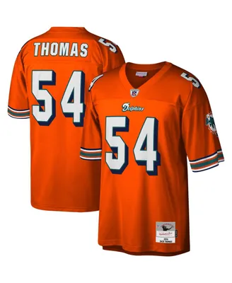 Men's Zach Thomas Orange Miami Dolphins Legacy Replica Jersey