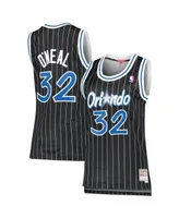 Women's Shaquille O'Neal Black Orlando Magic 1995-96 Hardwood Classics Swingman Jersey