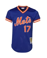 Men's Keith Hernandez Royal New York Mets Cooperstown Mesh Batting Practice Jersey