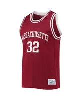 Men's Julius Erving Maroon UMass Minutemen Commemorative Classic Basketball Jersey