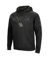 Men's Black Houston Cougars Oht Military-Inspired Appreciation Camo Pullover Hoodie