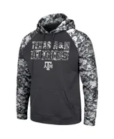 Men's Charcoal Texas A&M Aggies Oht Military-Inspired Appreciation Digital Camo Pullover Hoodie