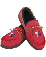 Men's Philadelphia 76ers Corduroy Moccasin Slippers