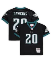 Toddler Girls and Boys Brian Dawkins Black Philadelphia Eagles 2004 Retired Legacy Jersey