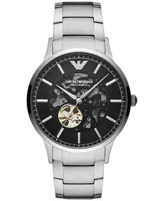 Emporio Armani Men's Automatic Stainless Steel Bracelet Watch 43mm