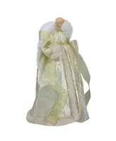 18" Angel in a Dress Christmas Tree Topper