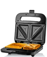 Ovente Sandwich Maker Non Stick Electric Grill