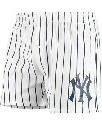 Men's White New York Yankees Vigor Boxer Shorts