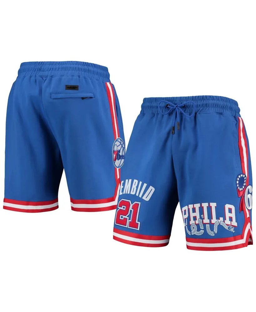 Men's Joel Embiid Royal Philadelphia 76ers Team Player Shorts