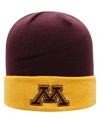 Men's Maroon and Gold Minnesota Golden Gophers Core 2-Tone Cuffed Knit Hat