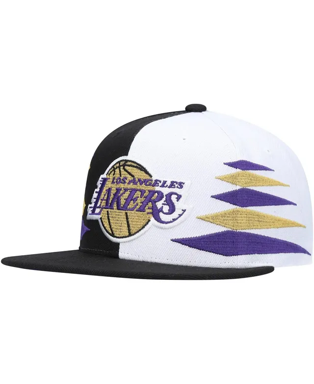 Men's Mitchell & Ness White/Purple Los Angeles Lakers Kurt Rambis