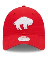 Women's Red Buffalo Bills Core Classic 2.0 Historic 9TWENTY Adjustable Hat