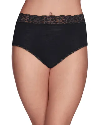 Vanity Fair Flattering Lace Stretch Brief Underwear 13281, also available extended sizes