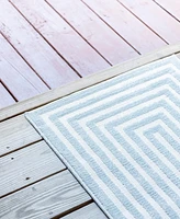 Sabrina Soto Outdoor Prescott 2' x 8' Runner Area Rug