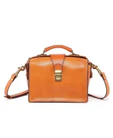 Old Trend Women's Genuine Leather Doctor Transport Satchel Bag