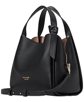 Kate Spade New York Knott Pebbled Leather Crossbody Tote