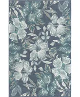 Bayshore Home Outdoor Shore Cicek 5'3" x 8' Area Rug