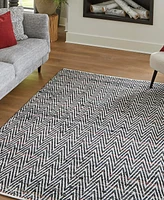 Closeout! Bayshore Home Jari Chevron Claire 7' x 10' Area Rug