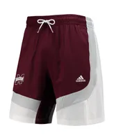 Men's Adidas Maroon Mississippi State Bulldogs Swingman Basketball Aeroready Shorts