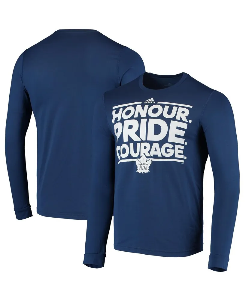 Adidas Men's adidas Blue Toronto Maple Leafs Dassler Aeroready Creator Long  Sleeve T-shirt
