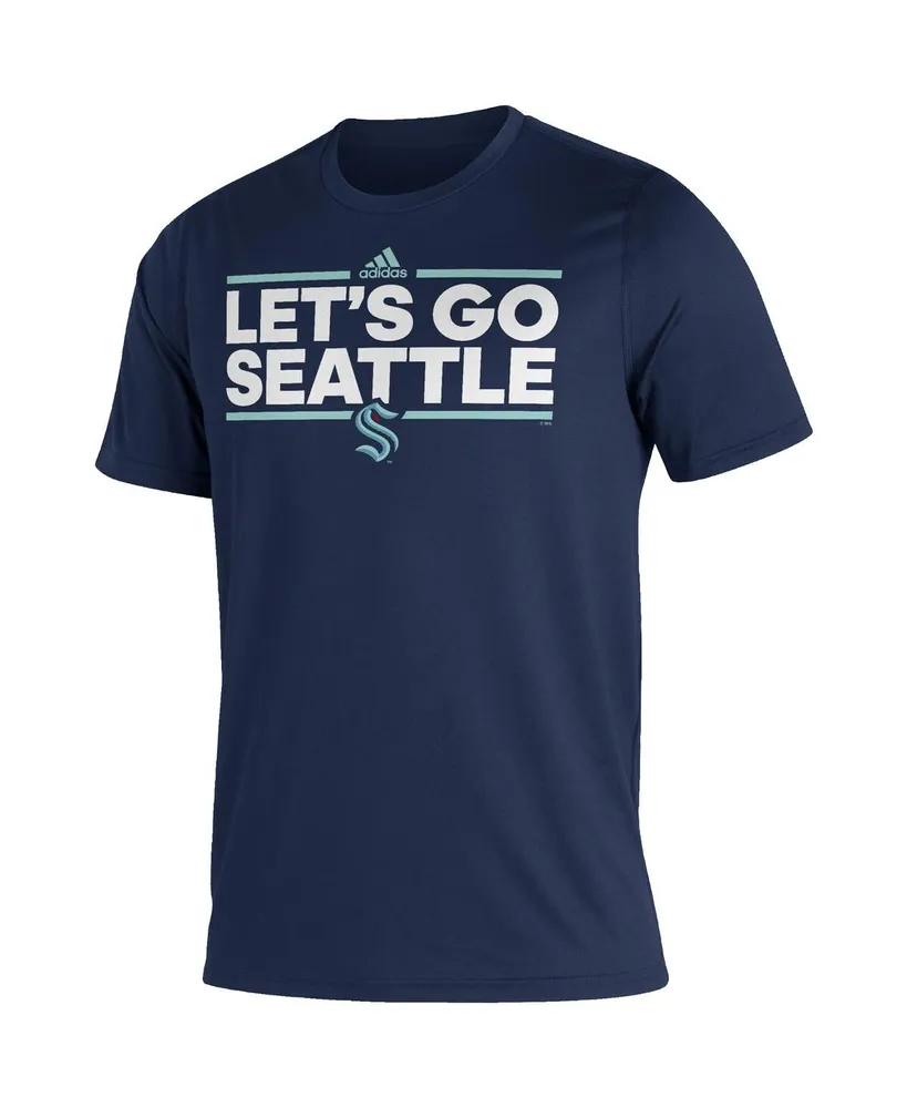 Men's adidas Navy Seattle Kraken Dassler Creator T-shirt