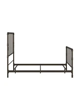 Elmaire Antique-Like Industrial Lines Bed, Queen