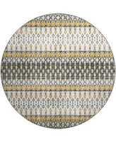 Dalyn Brisbane BR1 8' x Round Area Rug