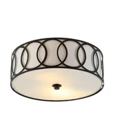 Aria 2-Light Led Flush Mount