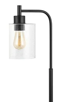 Axel Modern Glass Farmhouse Industrial Usb Charging Led Task Lamp