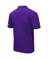 Men's Purple Washington Huskies Logo Santry Polo Shirt