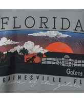 Men's Gray Florida Gators Comfort Colors Campus Scenery T-shirt