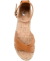 Journee Collection Women's Lyddia Espadrille Flat Sandals