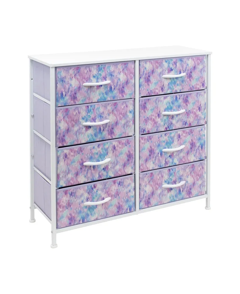 Sorbus 8 Drawer Storage Cube Dresser - Tie