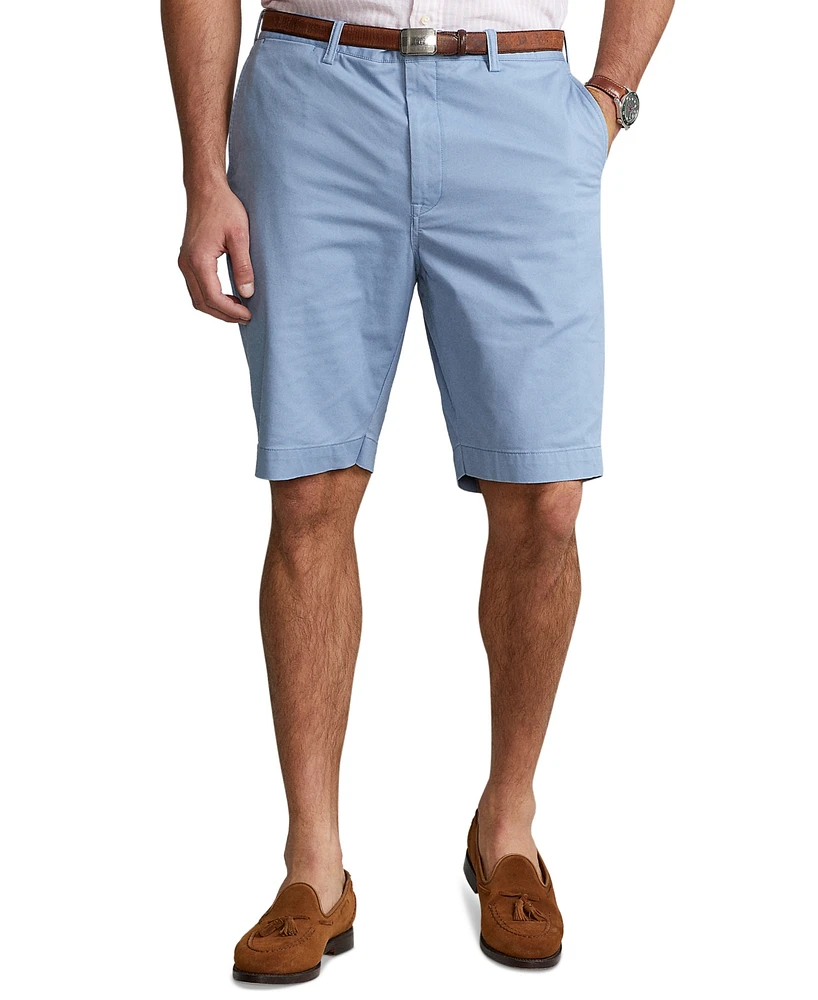 Polo Ralph Lauren Men's Big & Tall Stretch Classic-Fit Chino Shorts