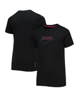 Big Boys Nike Black Barcelona Club T-shirt