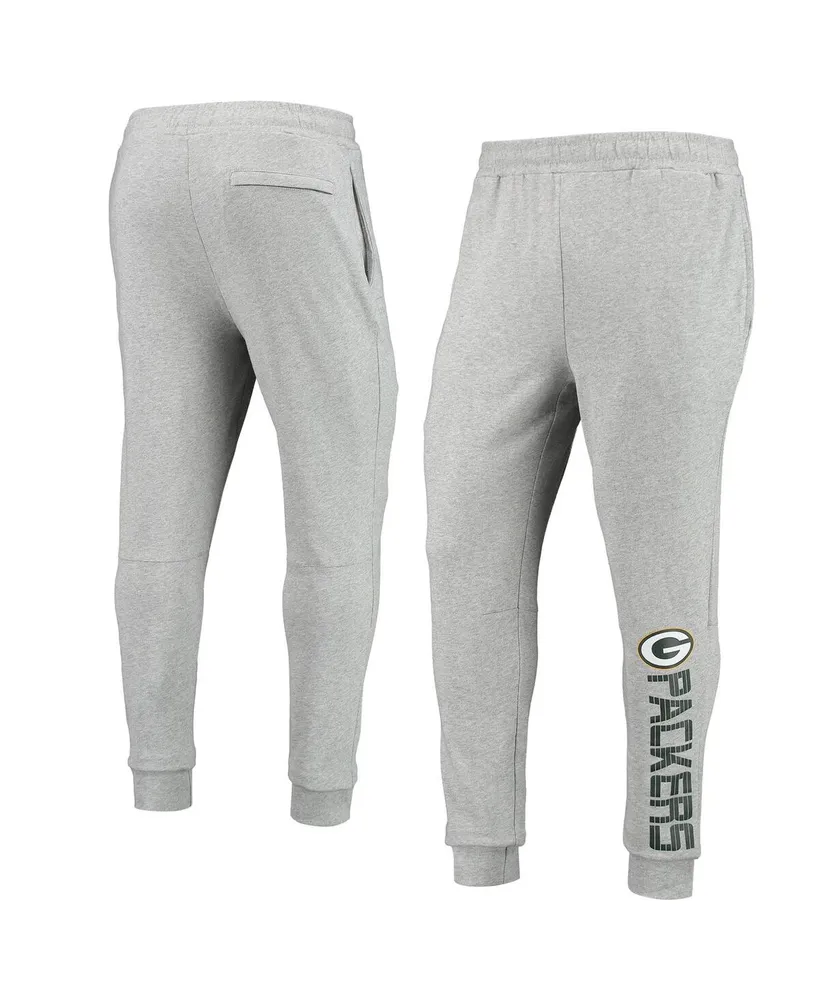 Men's Msx by Michael Strahan Heathered Gray Green Bay Packers Jogger Pants