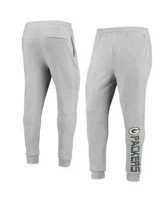 Men's Msx by Michael Strahan Heathered Gray Green Bay Packers Jogger Pants