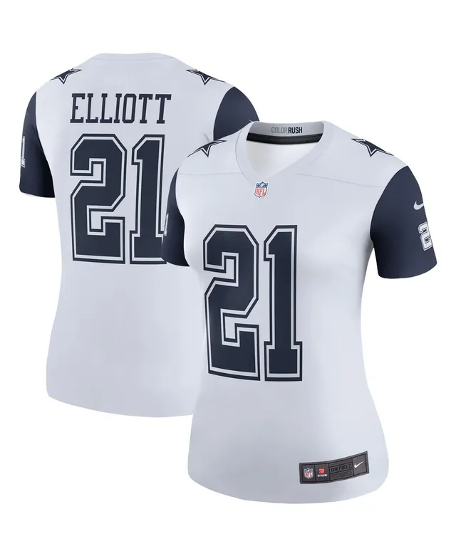 Ezekiel Elliott Dallas Cowboys Navy Blue Player Pride 3 Short Sleeve Player  T Shirt