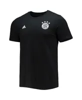 Men's adidas Serge Gnabry Black Bayern Munich Amplifier Name and Number T-shirt