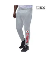 Men's Msx by Michael Strahan Heathered Gray Kansas City Chiefs Jogger Pants