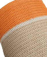Honey Can Do Paper Straw Nesting Baskets with Handles, Set of 3